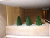 Pond topiary garden